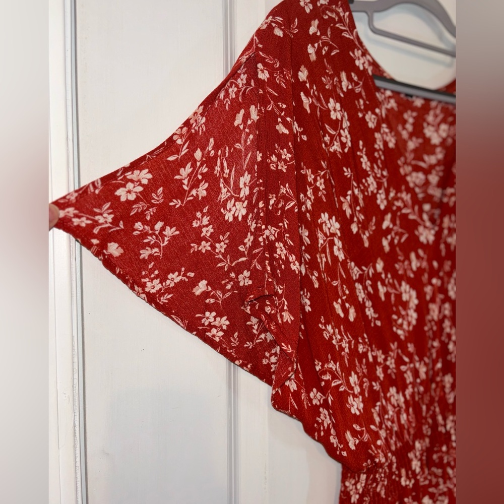 Split Flutter Sleeve Long Asymmetrical, Side Spli… - image 6